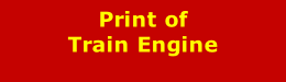 Print of Train Engine
